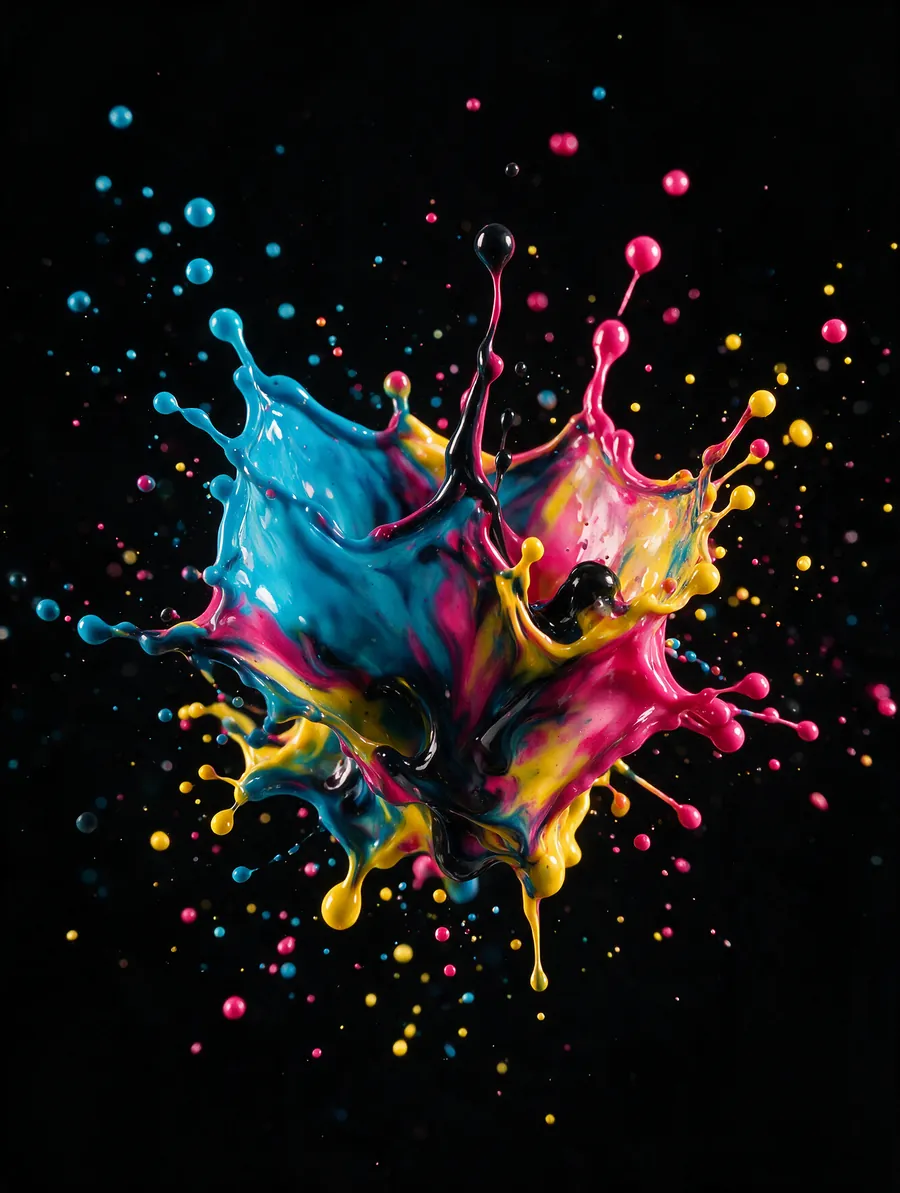 Tintas inkjet cerámicas en colores cian, magenta y amarillo
